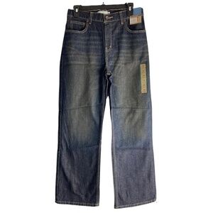 Route 66 Boys Jeans Size 14H Husky Bootcut Dark Wash Denim Blue Jeans